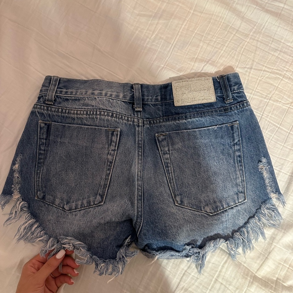 One Teaspoon Blue Jean Shorts
